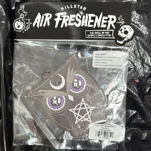 Killstar Mystical Owl Air Freshener - Purple and Gray